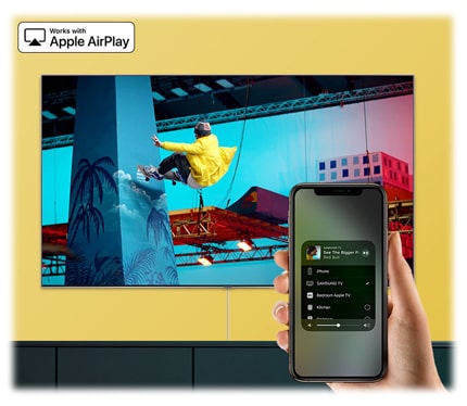 AirPlay 2 سامسونگ تلویزیون