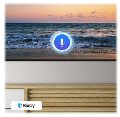 کنترل تلویزیون با صدا Bixby