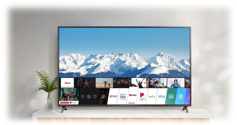 قابلیت های هوشمند smart tv lg 43um710