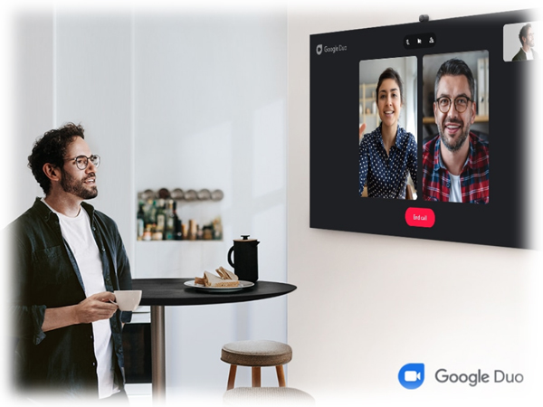 ارتباط تصویری Google Duo و قابلیت اشتراک گذاری با Tap View 