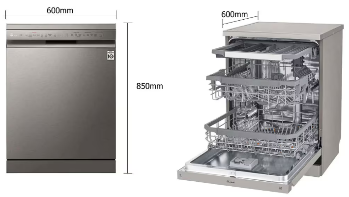 ماشین ظرفشویی ال جی DFB425FP